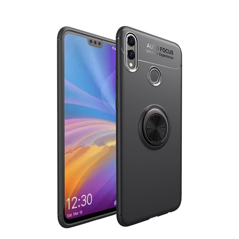 Hülle Für Honor 8X Schwarz Ultramagnetischer Ring