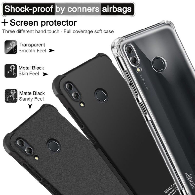 Hülle Honor 8X Schwarz Imak Hautgefühl