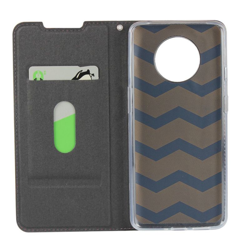 Flip Case OnePlus 7T Schwarz Ultra-Finesse