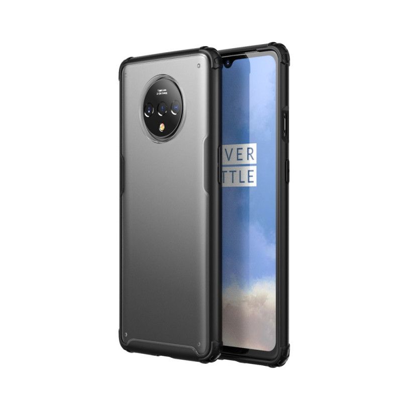 Hülle OnePlus 7T Schwarz Mattierter Hybrid