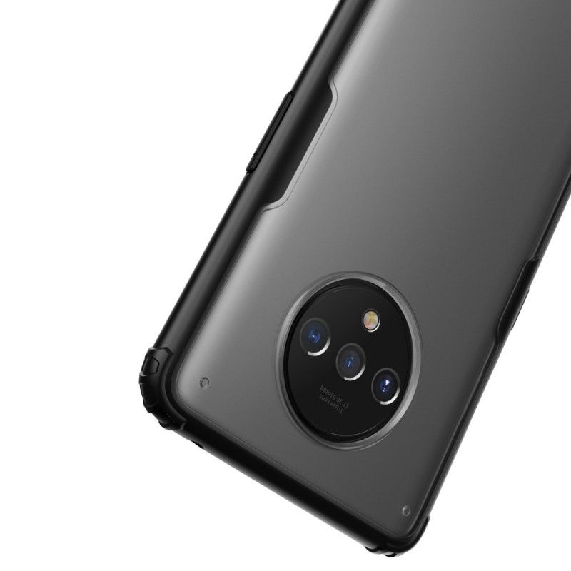 Hülle OnePlus 7T Schwarz Mattierter Hybrid