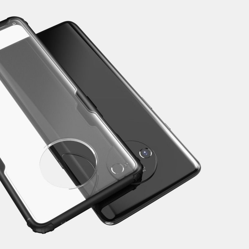 Hülle OnePlus 7T Schwarz Mattierter Hybrid