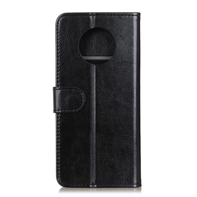 Lederhüllen OnePlus 7T Schwarz Finesse Leder Stil
