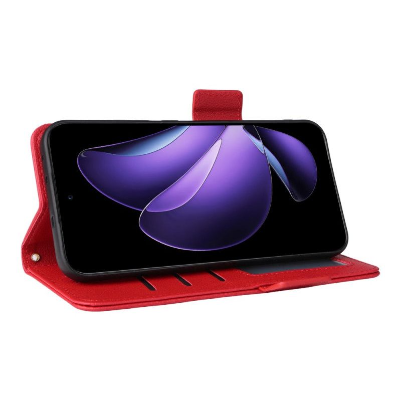 Lederhüllen Oppo Reno 13 5g Handyhülle Armband Aus Kunstleder In Litschi-optik