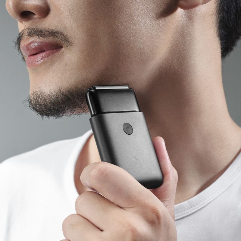Mijia Xiaomi Rotierender Elektrorasierer Mit Zwei Köpfen