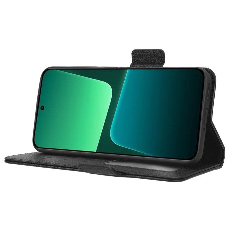 Flip Case Für Xiaomi 13 Ultrafein Mit Umhängeband