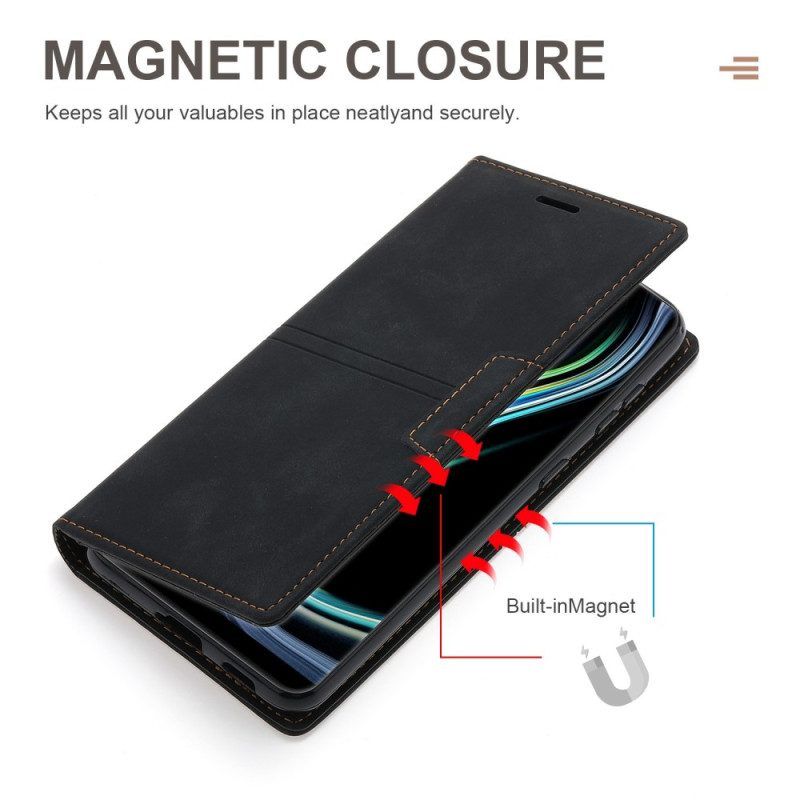 Schutzhülle Für Xiaomi 13 Flip Case Leder-styling