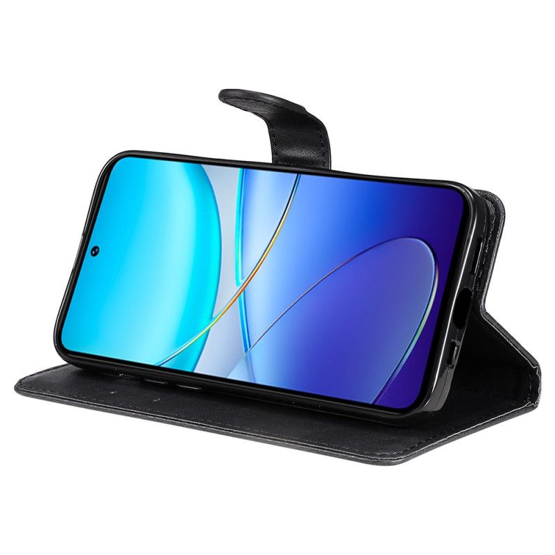 Lederhüllen Vivo V40 Se 5g Handyhülle Schlichtes Kunstleder