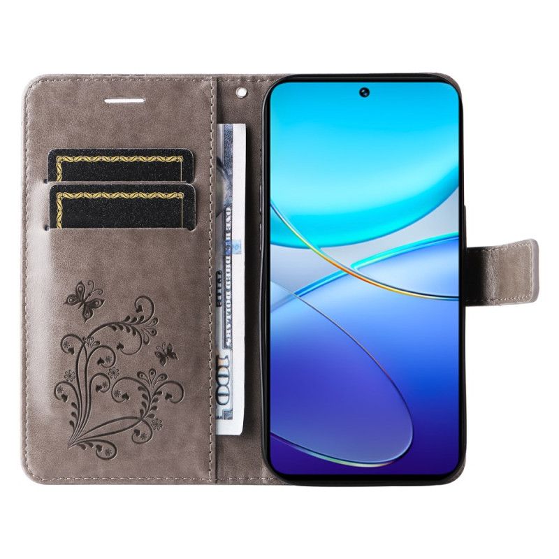 Lederhüllen Vivo V40 Se 5g Riesige Schmetterlinge