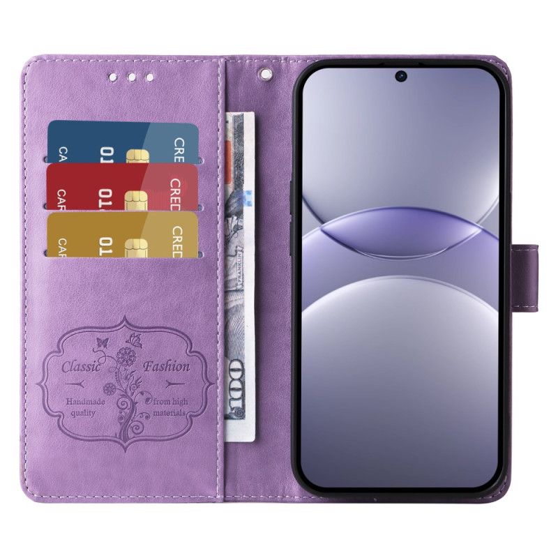 Lederhüllen Für Huawei Nova 13 Blumenmuster