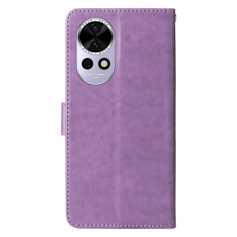 Lederhüllen Für Huawei Nova 13 Blumenmuster