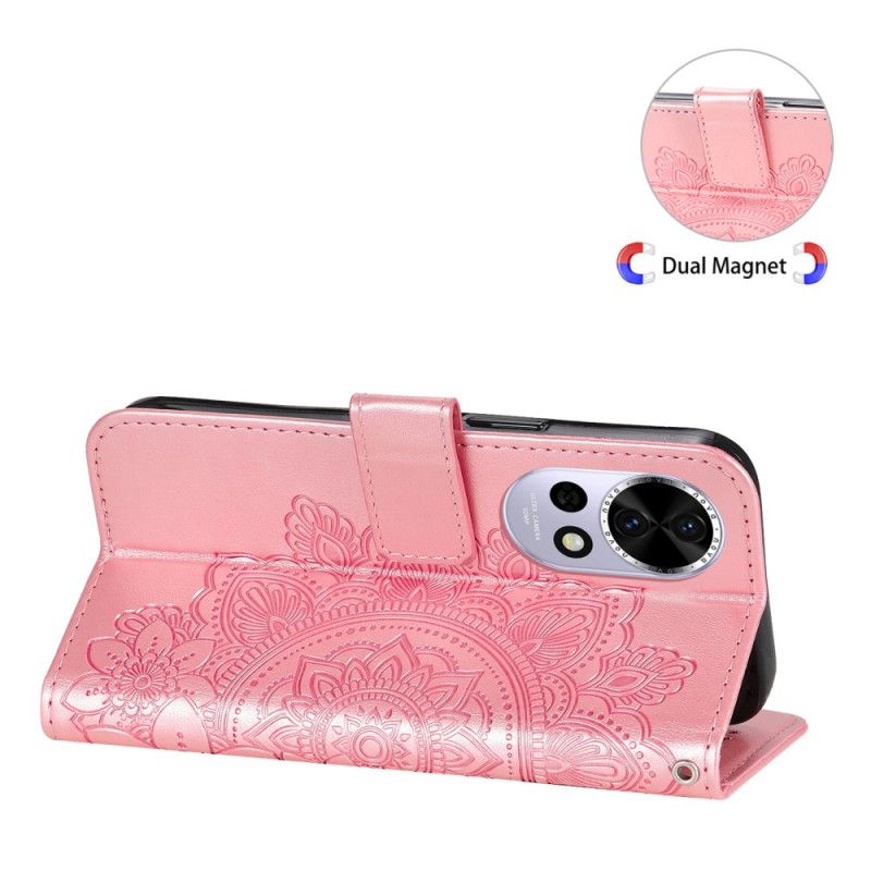 Lederhüllen Huawei Nova 13 Handyhülle Mandala-muster