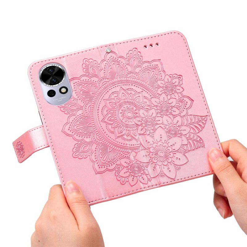 Lederhüllen Huawei Nova 13 Handyhülle Mandala-muster