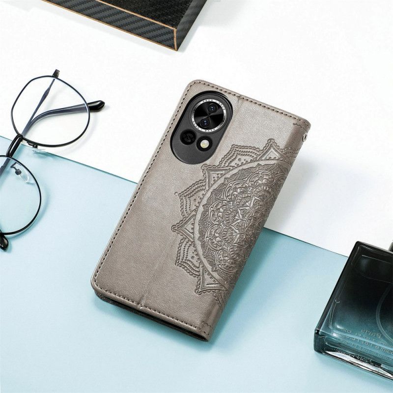 Lederhüllen Huawei Nova 13 Sonnenmandala