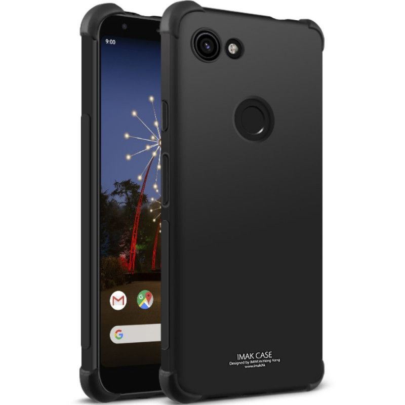 Hülle Google Pixel 3A XL Schwarz Imak Seidig