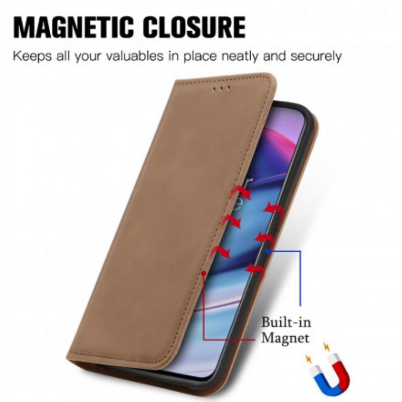 Flip Case Für Oneplus Nord Ce 5g Skin-touch-design