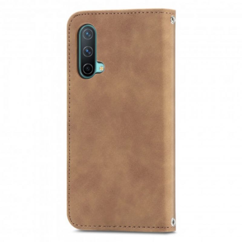 Flip Case Für Oneplus Nord Ce 5g Skin-touch-design