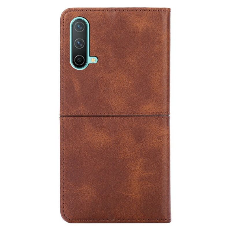 Flip Case Für Oneplus Nord Ce 5g Stil Leder Couture