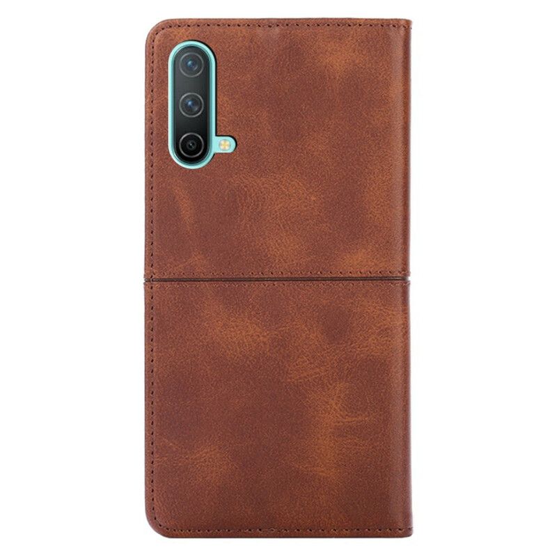 Flip Case Für Oneplus Nord Ce 5g Stil Leder Couture