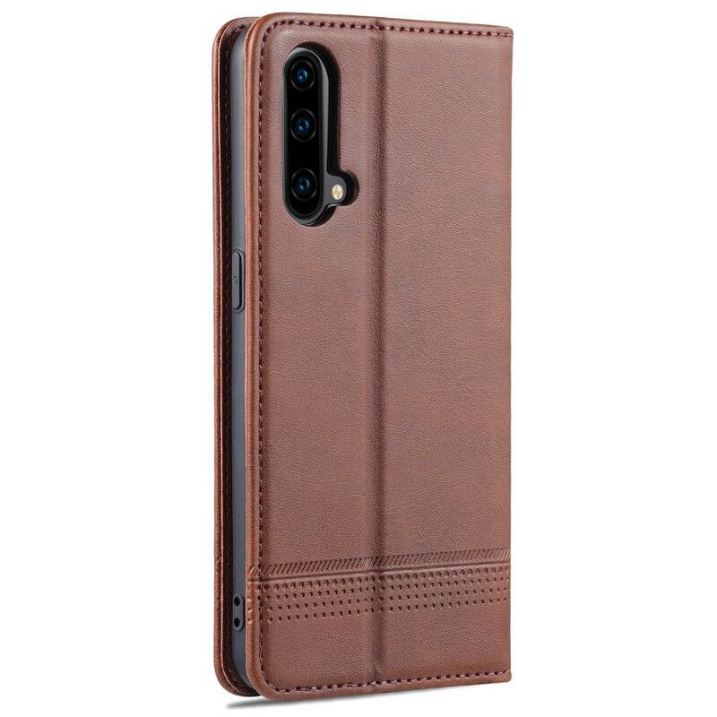 Flip Case Oneplus Nord Ce 5g Handyhülle Azns Lederstil