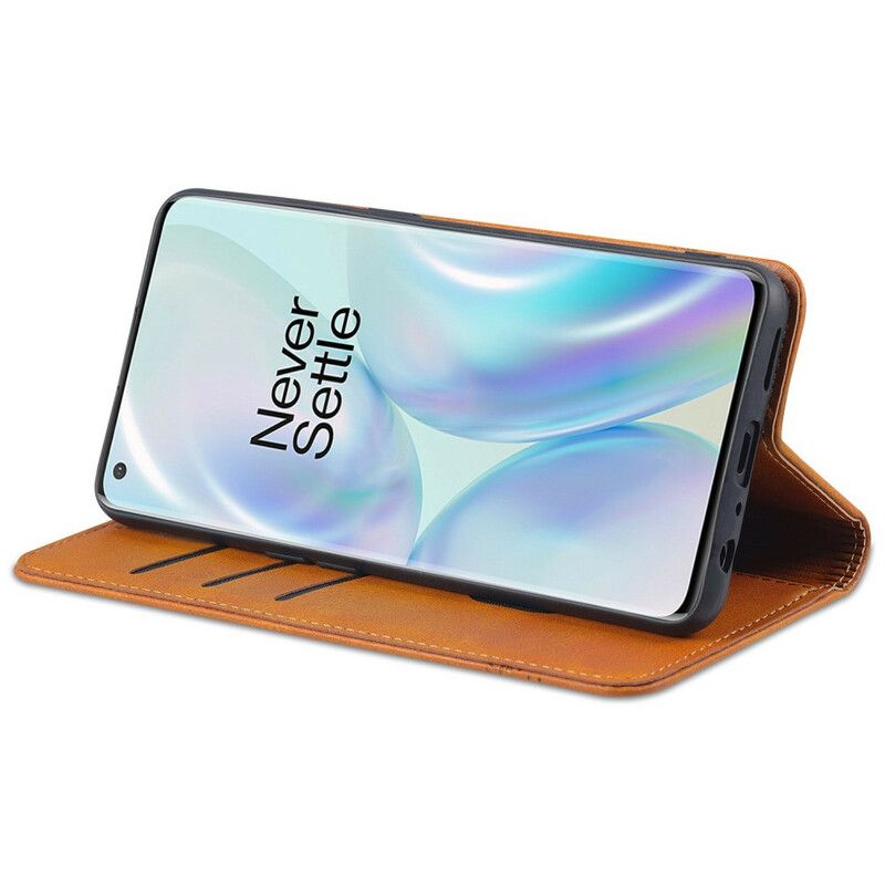 Flip Case Oneplus Nord Ce 5g Handyhülle Azns Lederstil