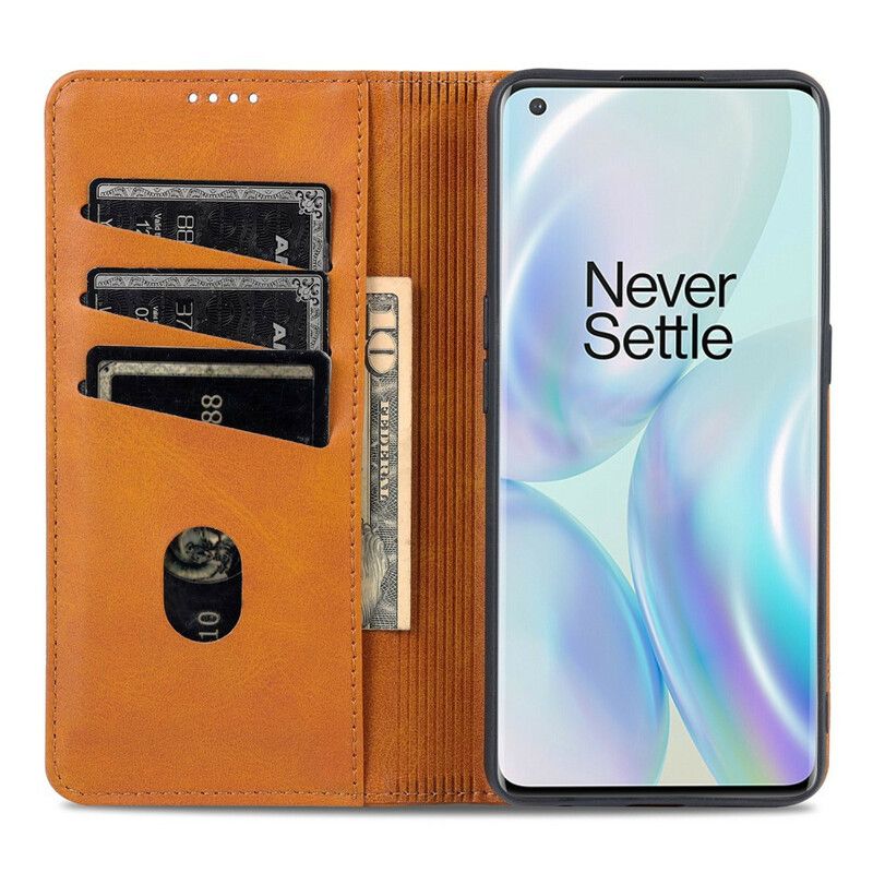 Flip Case Oneplus Nord Ce 5g Handyhülle Azns Lederstil