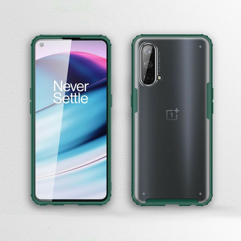 Hülle Für Oneplus Nord Ce 5g Frostiger Hybrid