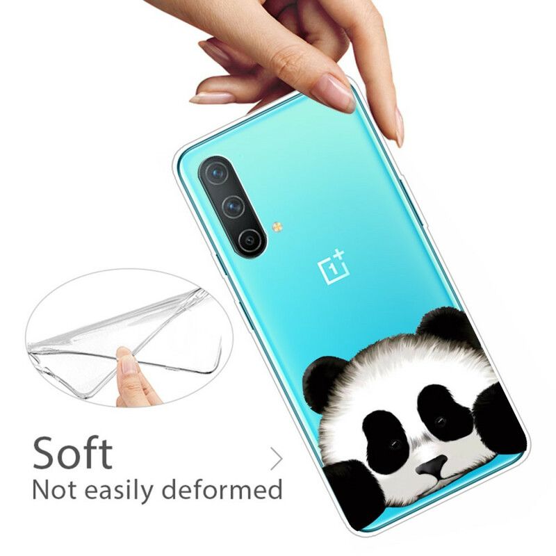 Hülle Für Oneplus Nord Ce 5g Transparenter Panda