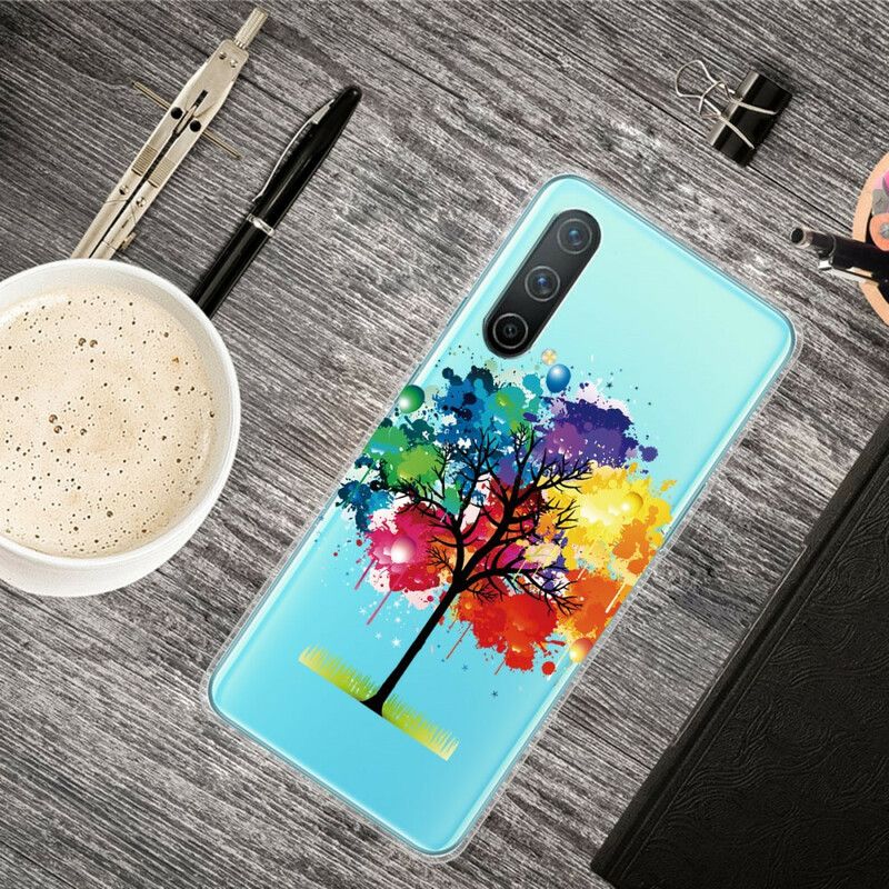 Hülle Oneplus Nord Ce 5g Transparenter Aquarellbaum