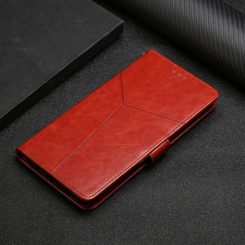 Lederhüllen Für Oneplus Nord Ce 5g Style Leather Geo Y Design