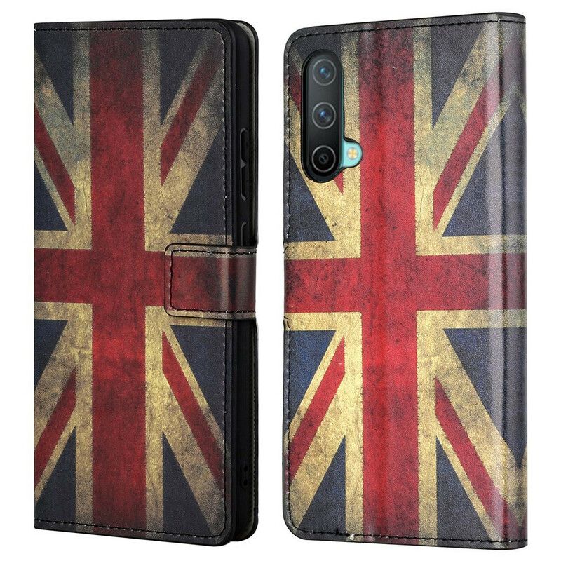 Lederhüllen Oneplus Nord Ce 5g Handyhülle Flagge England