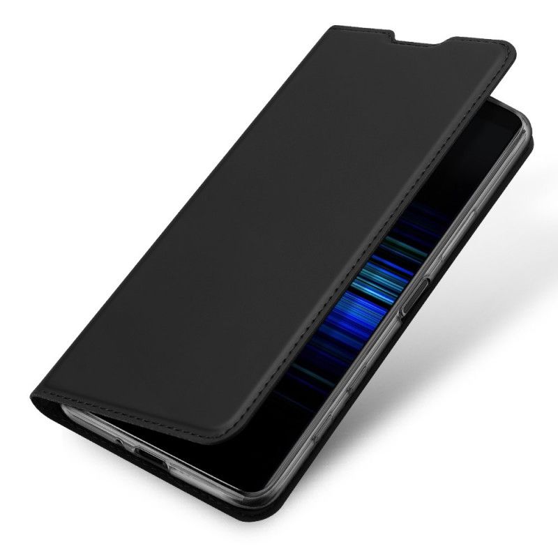 Flip Case Sony Xperia 5 II Schwarz Pro-Dux-Ducis-Haut