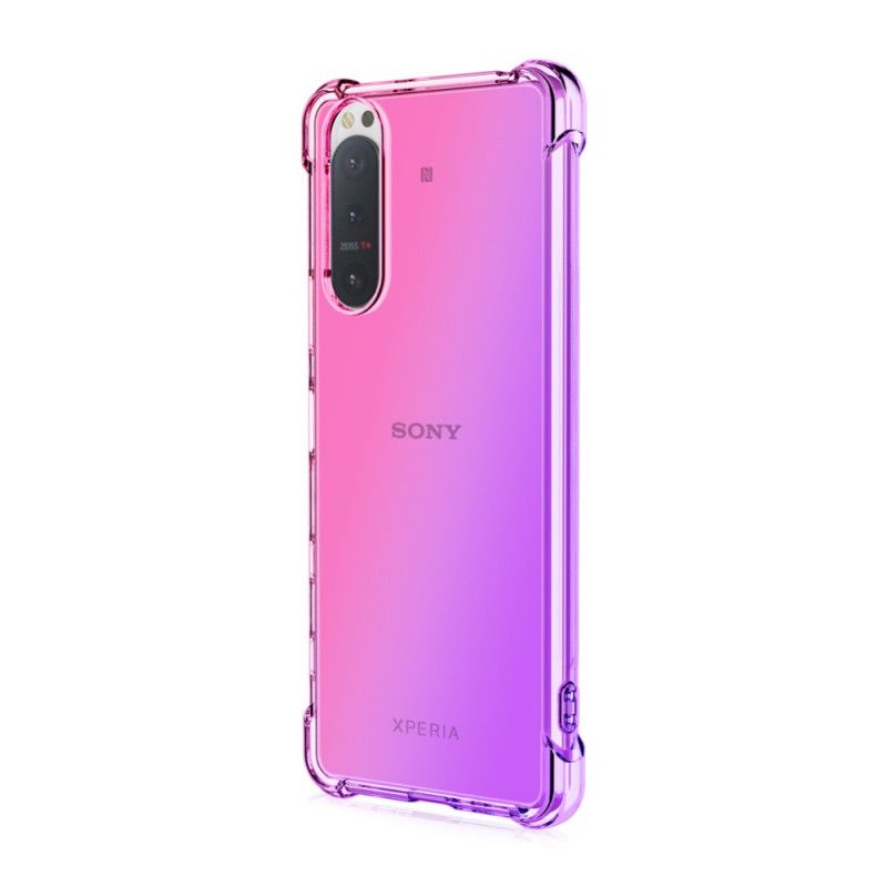 Hülle Sony Xperia 5 II Pink Verlaufsfarbe