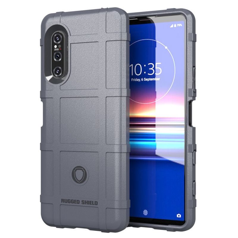 Hülle Sony Xperia 5 II Schwarz Robuster Schild
