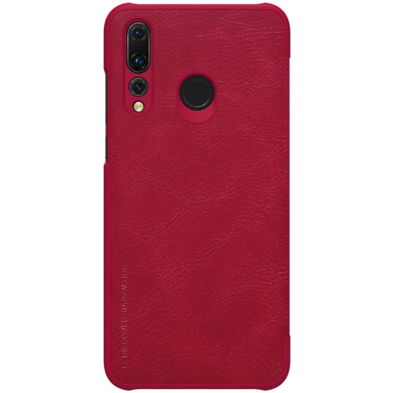 Flip Case Huawei P Smart Plus 2019 Rot Nillkin Qin Serie