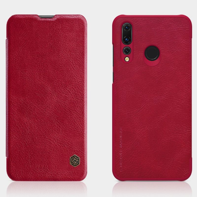Flip Case Huawei P Smart Plus 2019 Rot Nillkin Qin Serie
