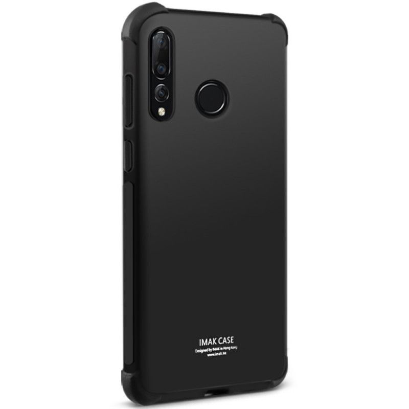 Hülle Huawei P Smart Plus 2019 Schwarz Mit Imak-Film