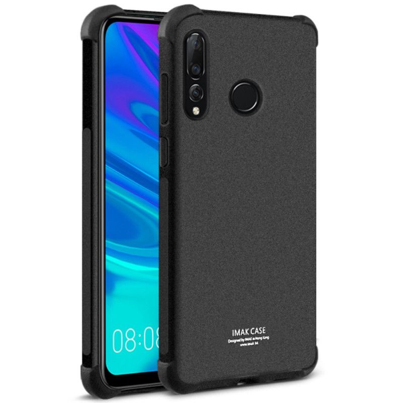 Hülle Huawei P Smart Plus 2019 Schwarz Mit Imak-Film