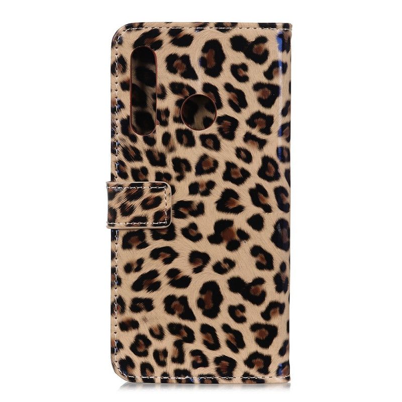 Lederhüllen Huawei P Smart Plus 2019 Handyhülle Leopard