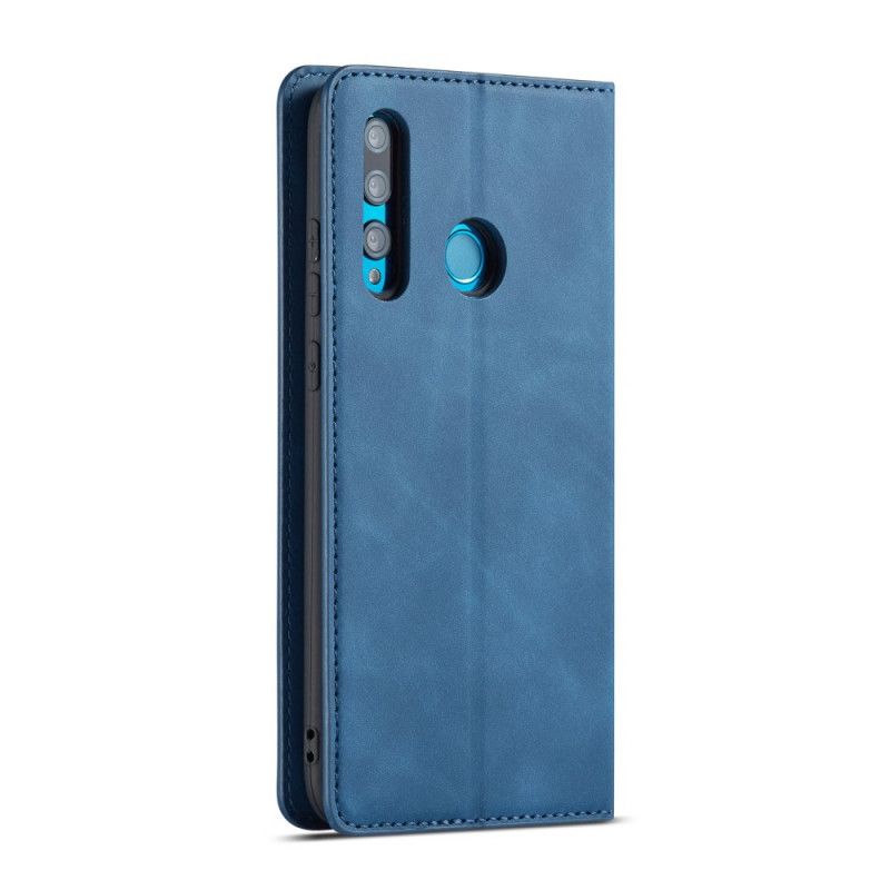 Lederhüllen Huawei P Smart Plus 2019 Schwarz Forwenw Ledereffekt