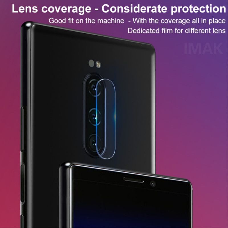 Schutz Aus Gehärtetem Glas Für Sony Xperia 1 Imak Objektiv