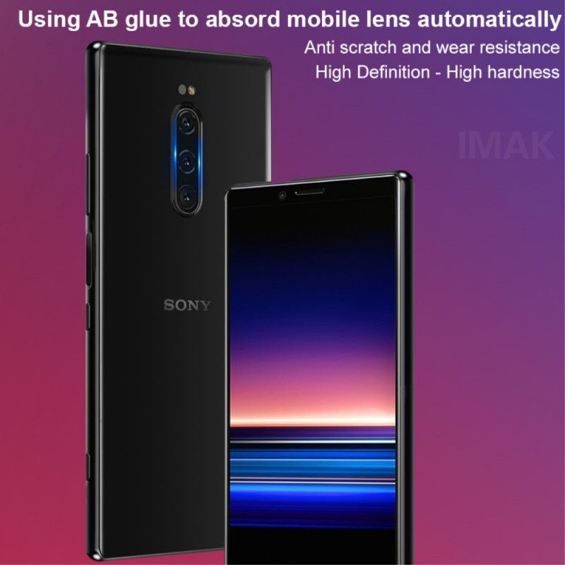 Schutz Aus Gehärtetem Glas Für Sony Xperia 1 Imak Objektiv