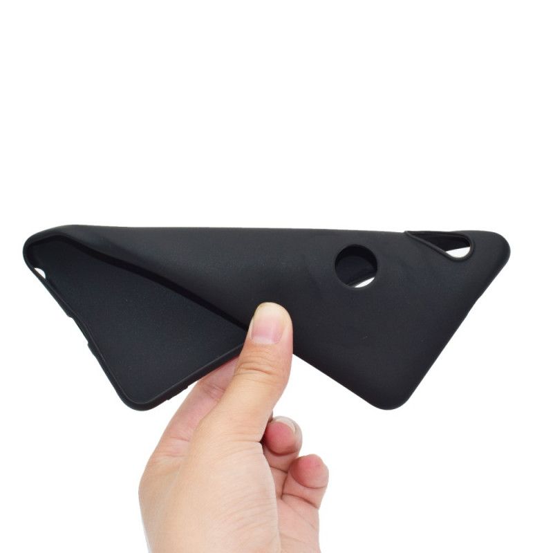 Hülle Xiaomi Redmi Note 5 Grau Weiche Matte
