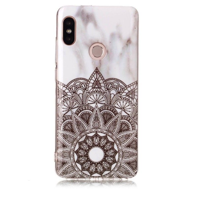 Hülle Xiaomi Redmi Note 5 Marmoriertes Mandala