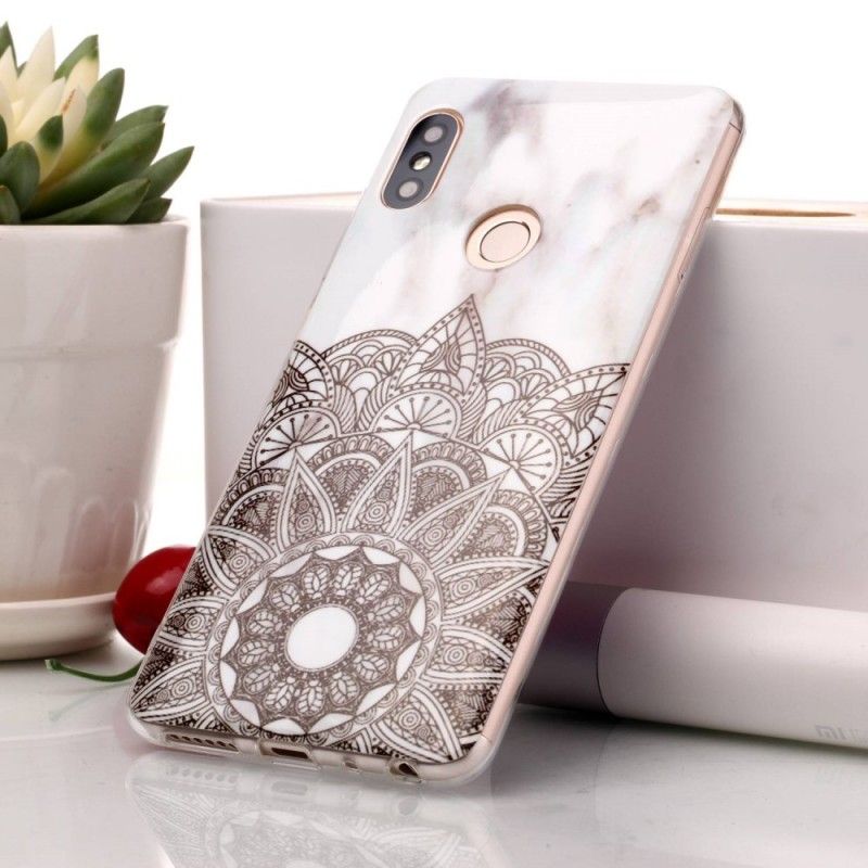 Hülle Xiaomi Redmi Note 5 Marmoriertes Mandala