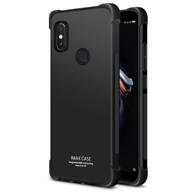 Hülle Xiaomi Redmi Note 5 Schwarz Imak Hautgefühl