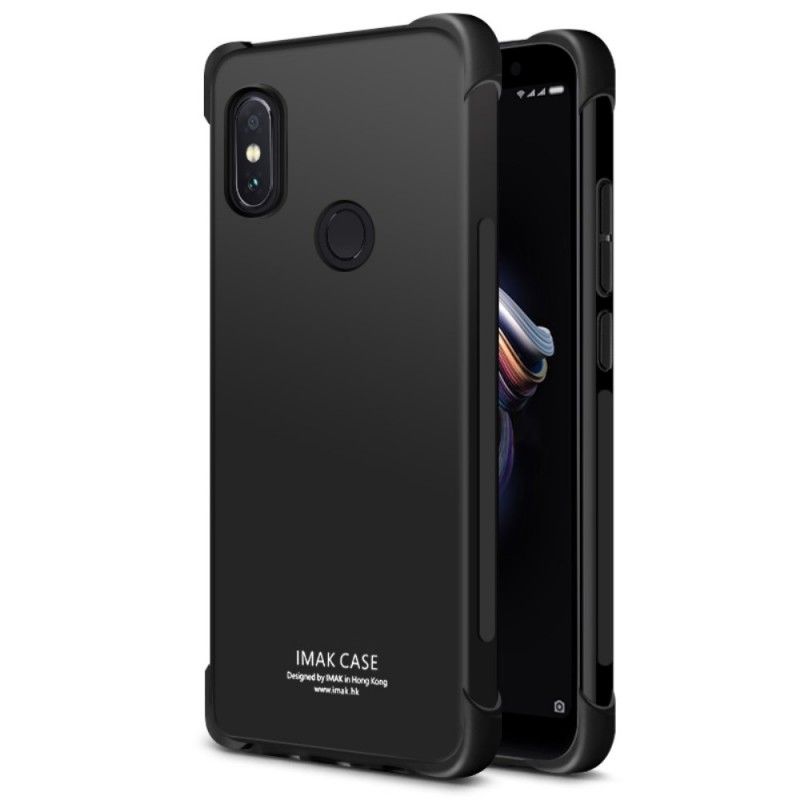 Hülle Xiaomi Redmi Note 5 Schwarz Imak Hautgefühl