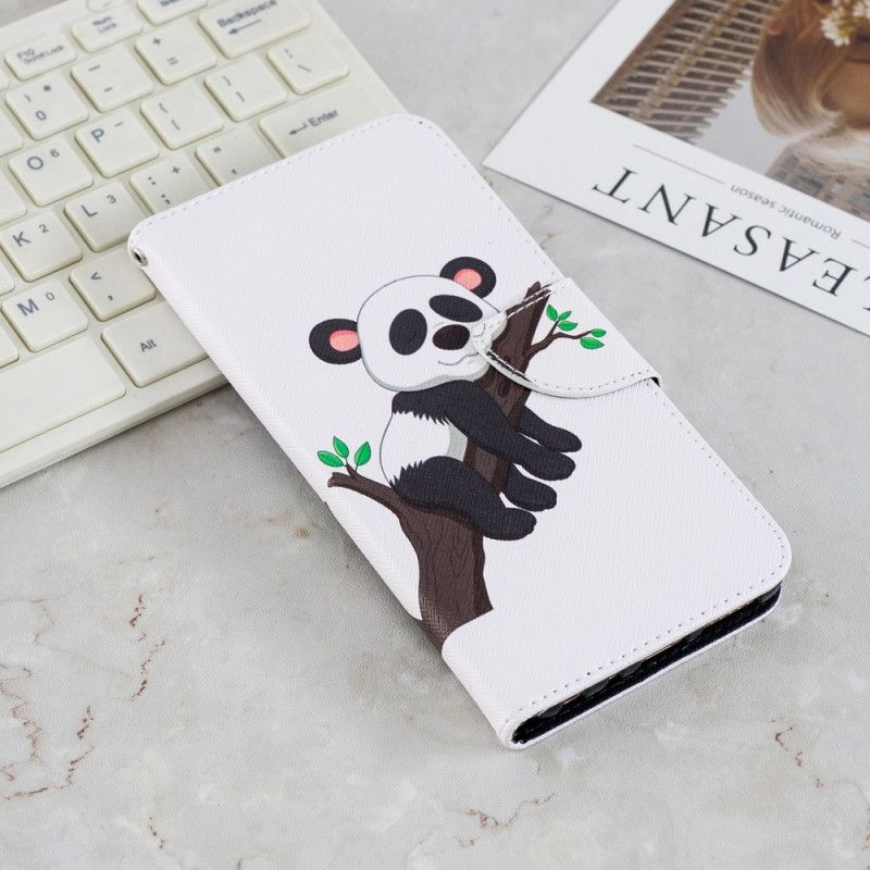 Lederhüllen Xiaomi Redmi Note 5 Handyhülle Fauler Panda