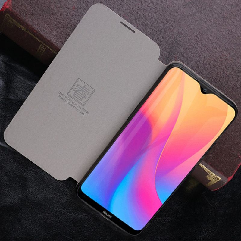 Flip Case Xiaomi Redmi 8A Schwarz Vintage Mofi