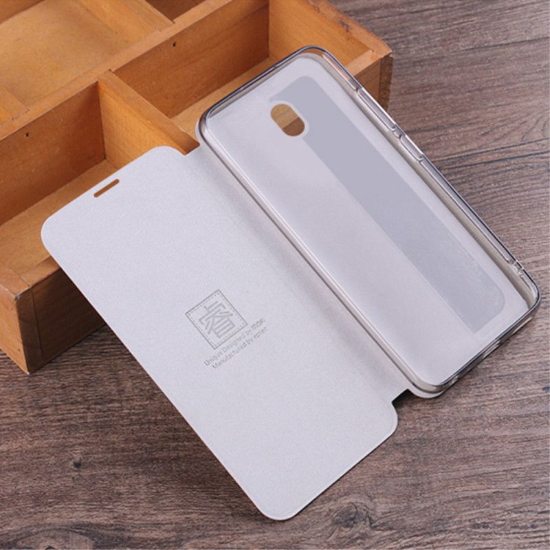 Flip Case Xiaomi Redmi 8A Schwarz Vintage Mofi